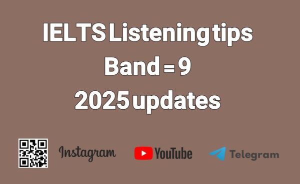 2025 - IELTS Listening Band 9