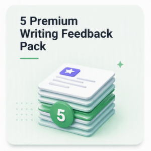 5 Premium Writing Feedback Pack